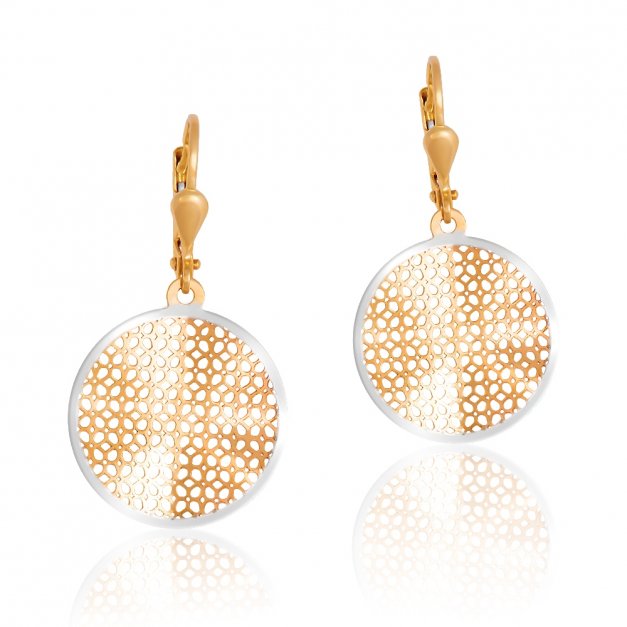 Boucles d'oreilles en or 8 carats pour une copine