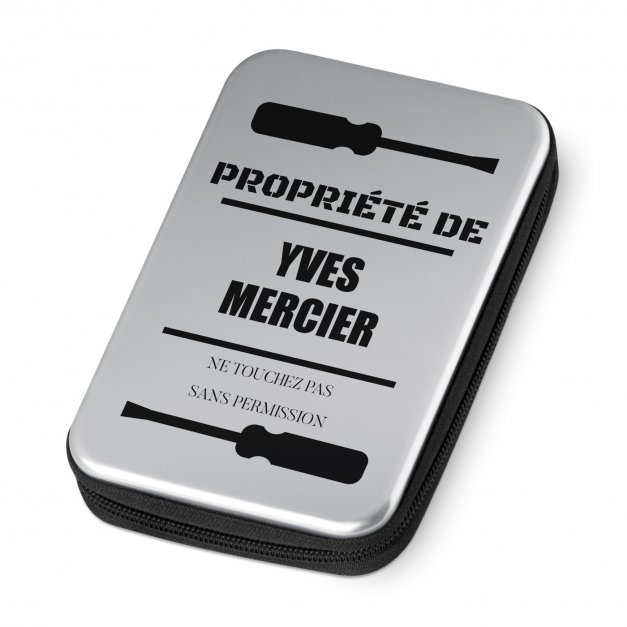 Boîte à outils personnalisée pour neveu