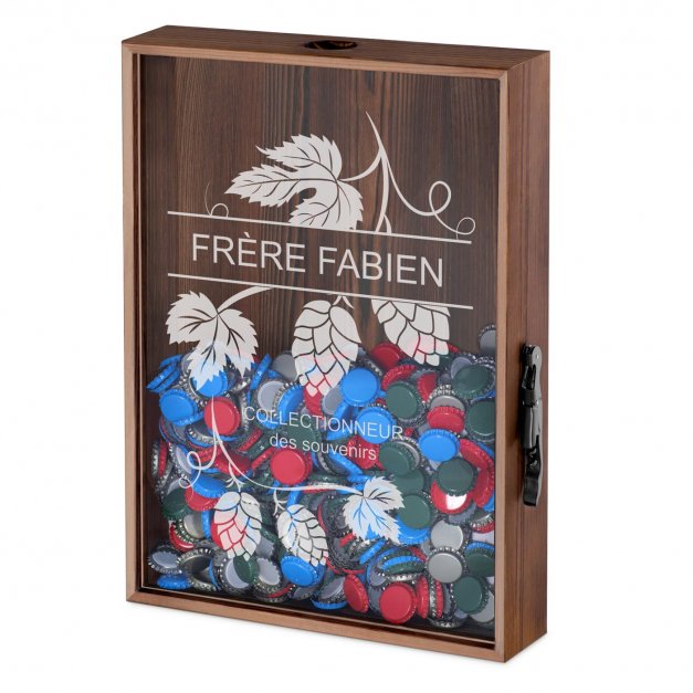 Boîte à capsules de bière pour un frère 