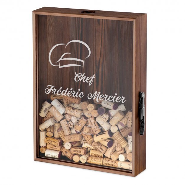 Boîte à bouchons personnalisée pour le cuisiner