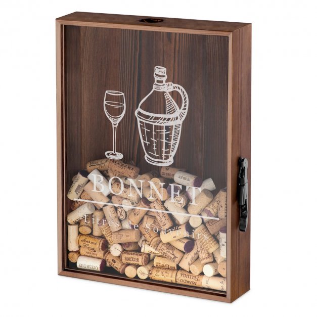 Boîte à bouchons personnalisée pour les meilleurs amis
