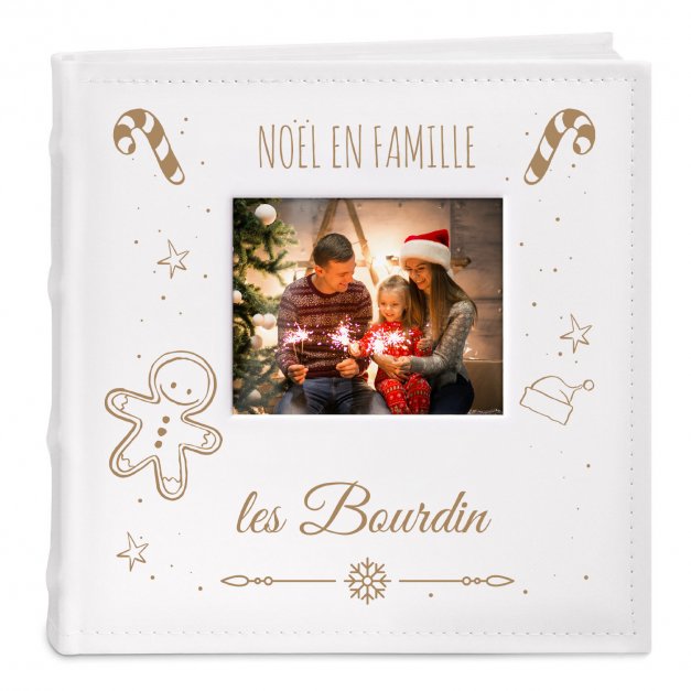 Album avec impression Noël en famille