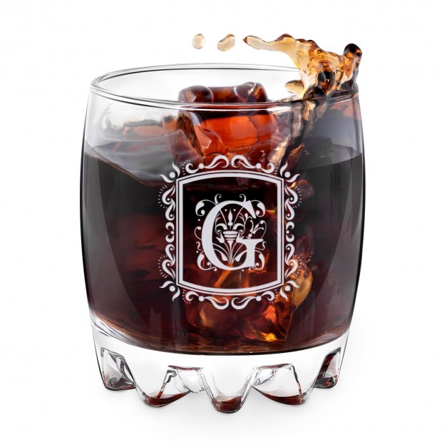 Verre Sylvana avec gravure pour un gentleman