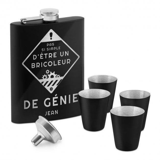 Flasque personnalisable pour ingénieur
