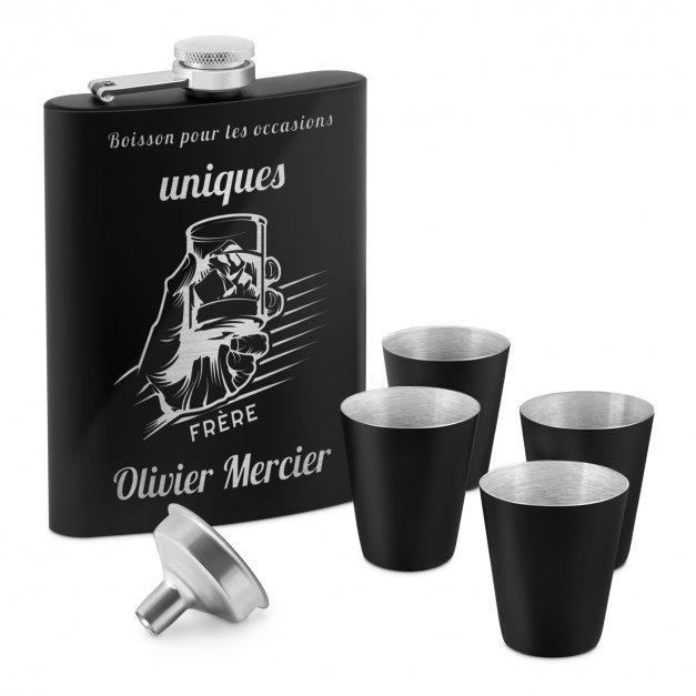 Flasque personnalisable pour beau-frère pour son anniversaire 