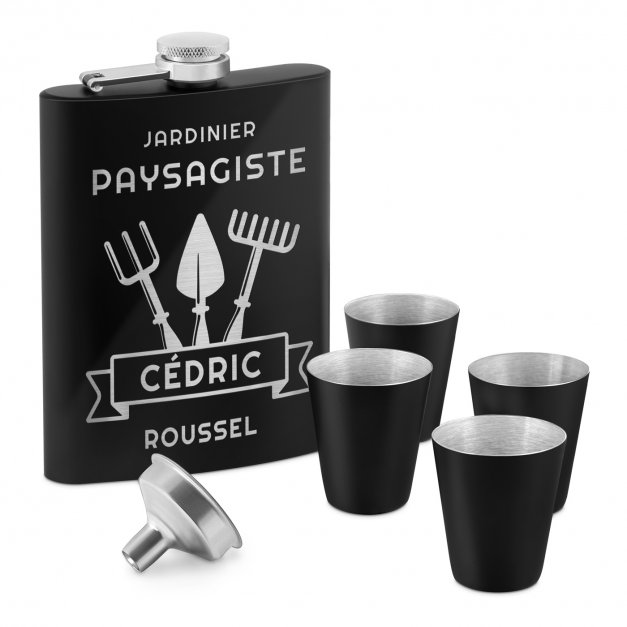 Flasque personnalisable pour jardinier