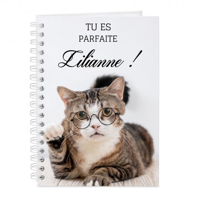 Carnet de notes personnalisé pour amie
