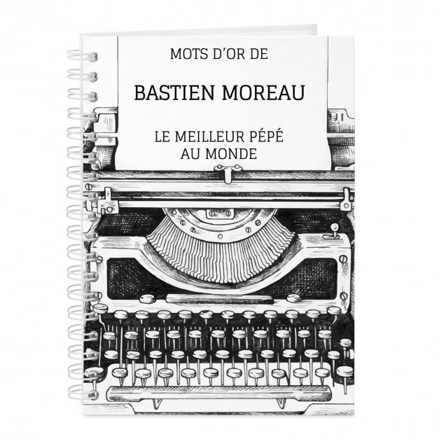 Carnet de notes personnalisé pour grand-père