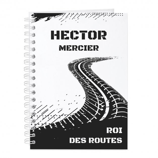 Carnet de notes personnalisé pour chauffeur