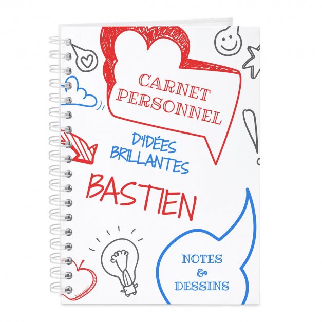 Carnet de notes personnalisé pour fils copain ami