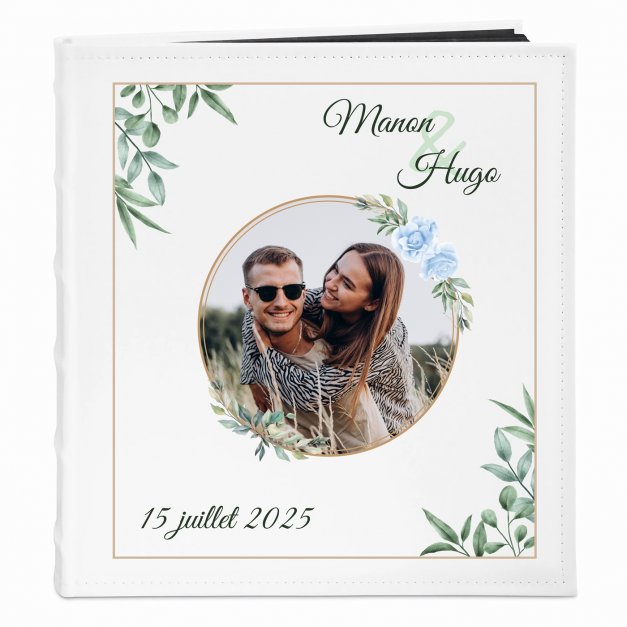 Album photo avec votre photo personnalisée pour couple mariage