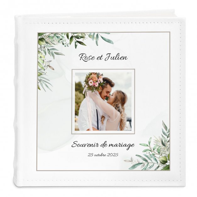 Album photo personnalisé avec impression et votre photo pour mari et femme pour mariage