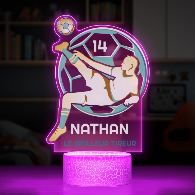 Lampe LED 3D avec impression pour le meilleur tireur