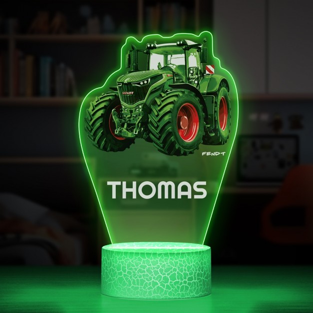 Lampe LED 3D avec impression pour un fermier