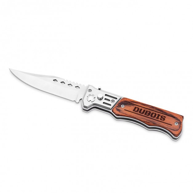 Couteau à cran d'arrêt personnalisé pour homme