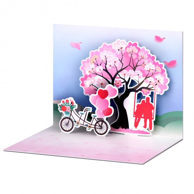 Carte 3D Amour