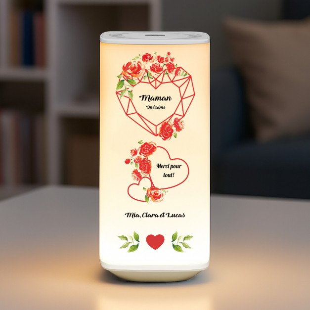 Veilleuse LED avec impression pour maman pour anniversaire