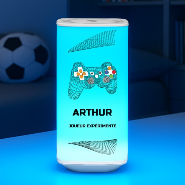 Veilleuse LED avec impression pour un joueur passionné