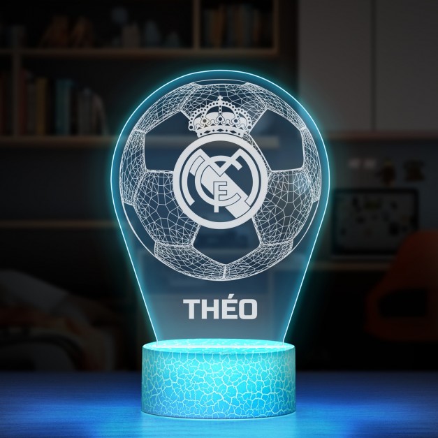 copy of Lampe LED 3D avec impression pour un fan de Real Madrid