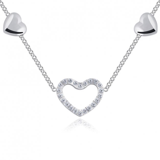 Collier en argent massif 925 (millièmes) avec gravure pour une copine