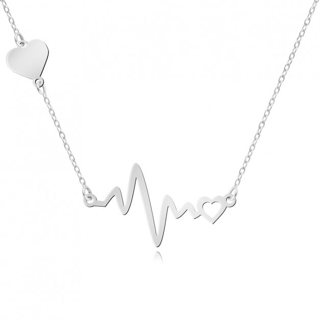 Collier en argent massif 925 (millièmes) avec gravure pour une copine