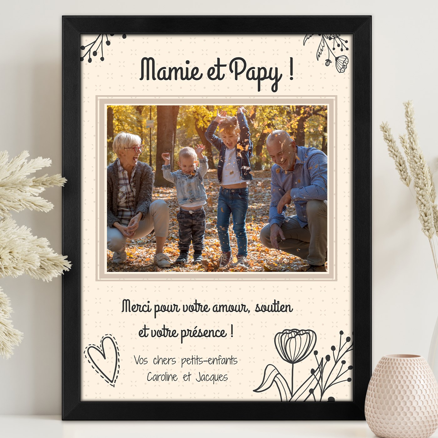 Cadeau pour la fête des grands-parents