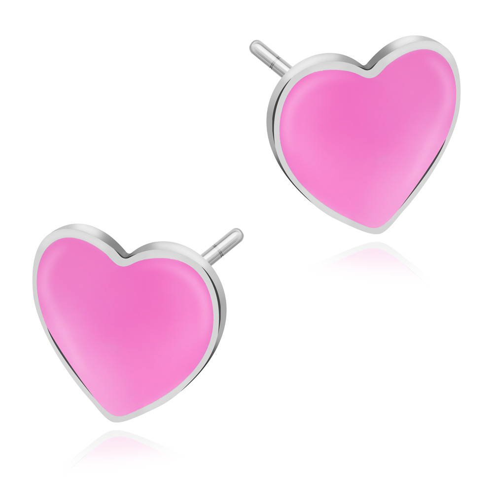 Boucles d'oreilles en argent massif 925 (millièmes) pour une petite-fille