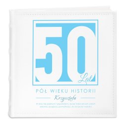 Album photo personnalisé avec impression pour un ami pour ses 50 ans