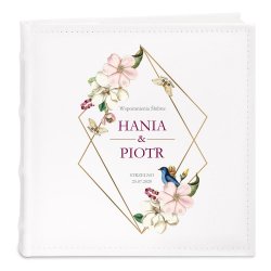 Album photo avec personnalisation pour un couple pour mariage