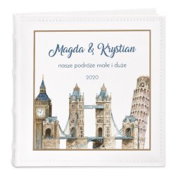 Album photo avec personnalisation pour un couple pour une crémaillère