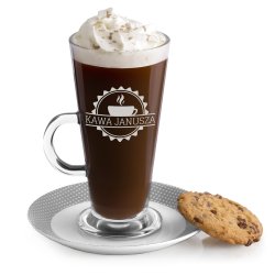 Verre à café avec gravure pour l'anniversaire d'un copain