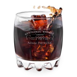 Verre Sylvana avec gravure pour un gentleman pour son anniversaire
