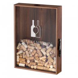 Boîte à bouchons personnalisée pour un couple 