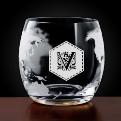 Set whisky carafe avec bateau et 4 verres avec gravure pour homme et pour femme