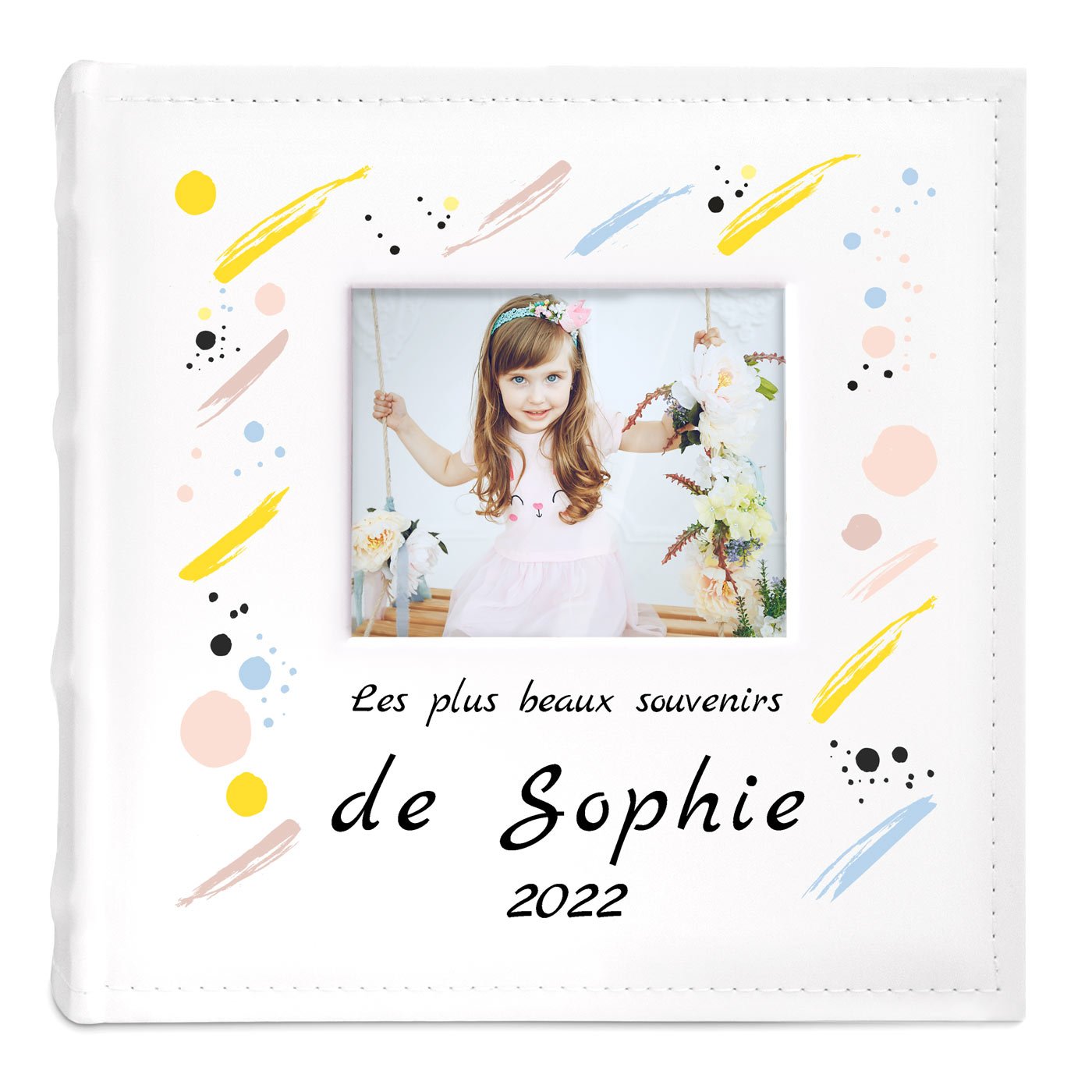 Album Photo avec fenêtre photo et impression pour fille souvenir de vacances