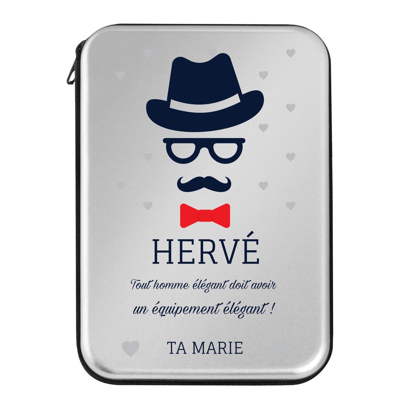 Boîte à outils personnalisée pour un homme élégant
