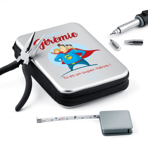 Boîte à outils personnalisée pour papa