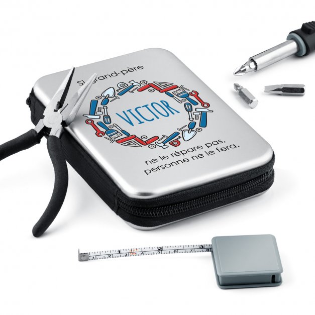 Boîte à outils personnalisée pour grand-père