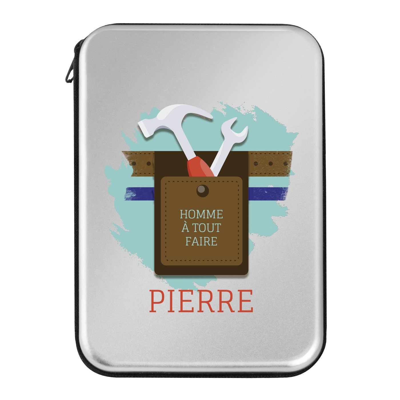 Boîte à outils personnalisée pour papa beau-père 