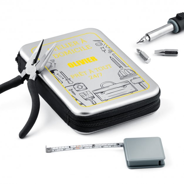 Boîte à outils personnalisée pour lui copain