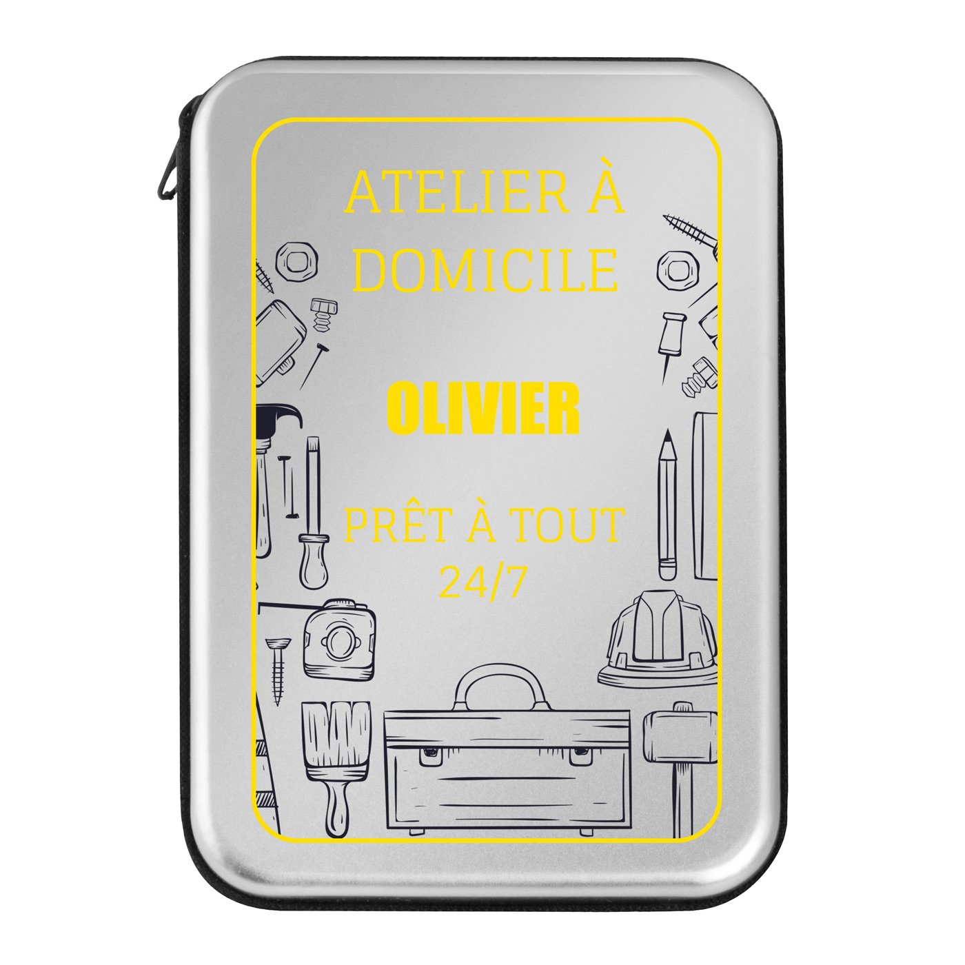 Boîte à outils personnalisée pour lui copain