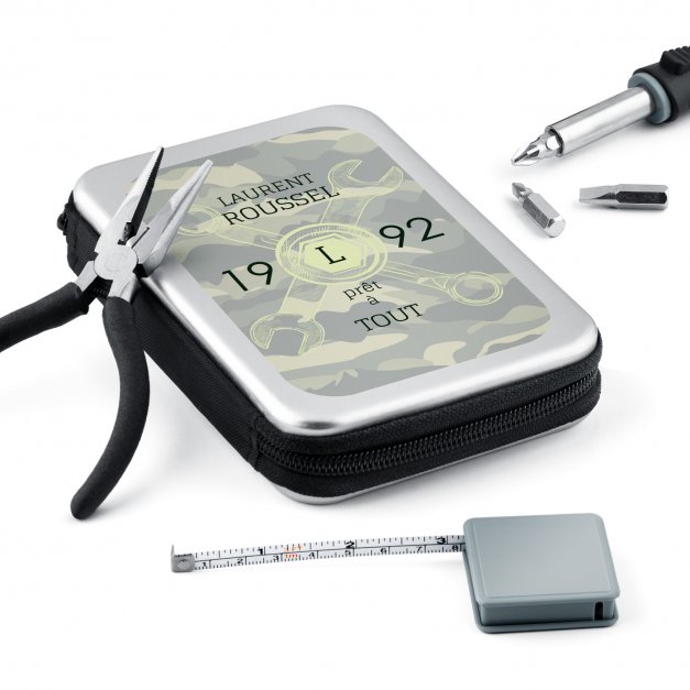 Boîte à outils personnalisée pour soldat