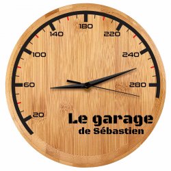 Horloge murale personnalisée pour mécanicien