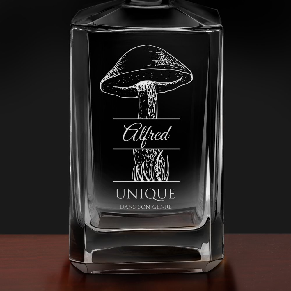 Carafe à whisky Bourbon avec gravure pour meilleur ami