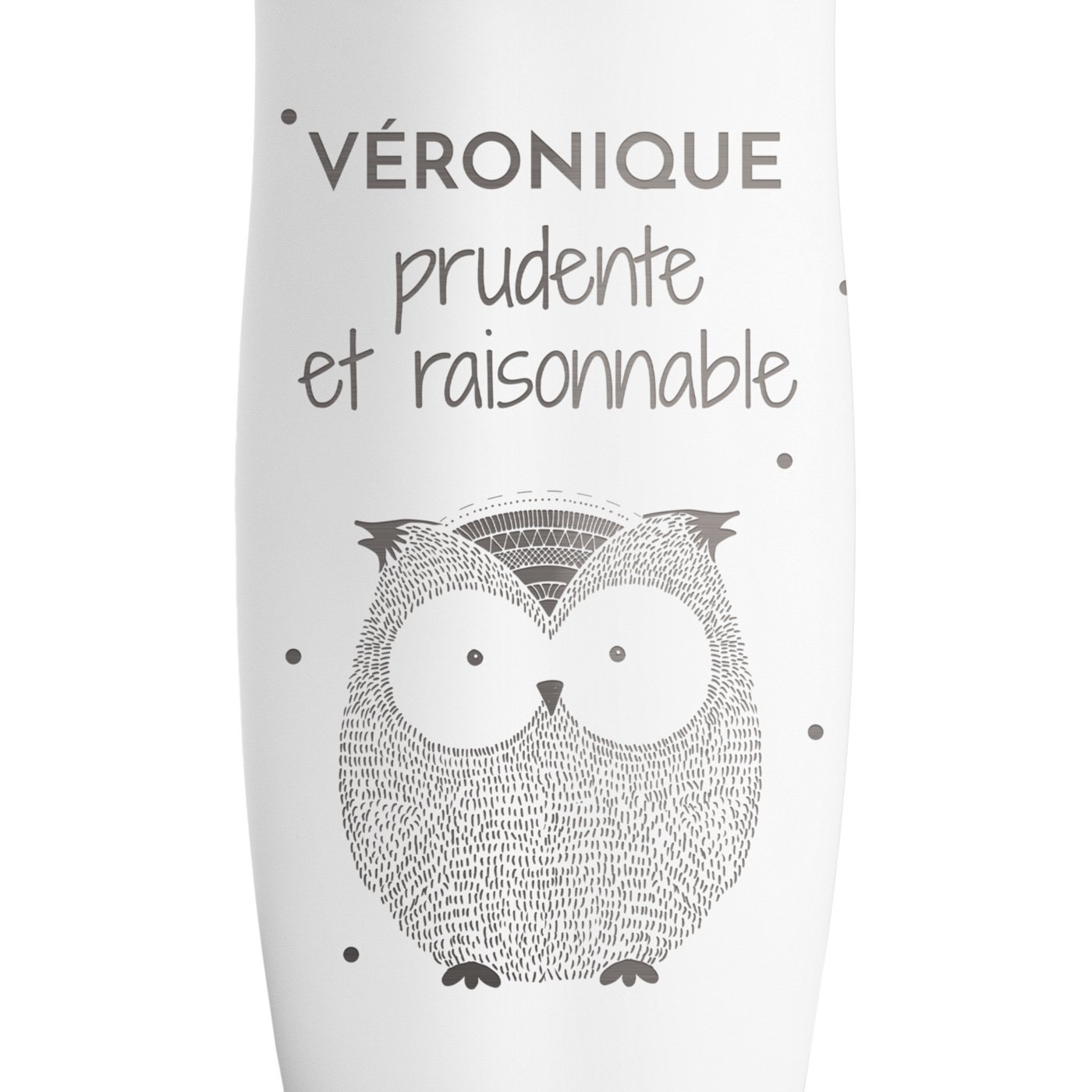 Mug Isotherme blanc avec gravure avec fermeture Quick-Press pour l'anniversaire d'une jeune fille