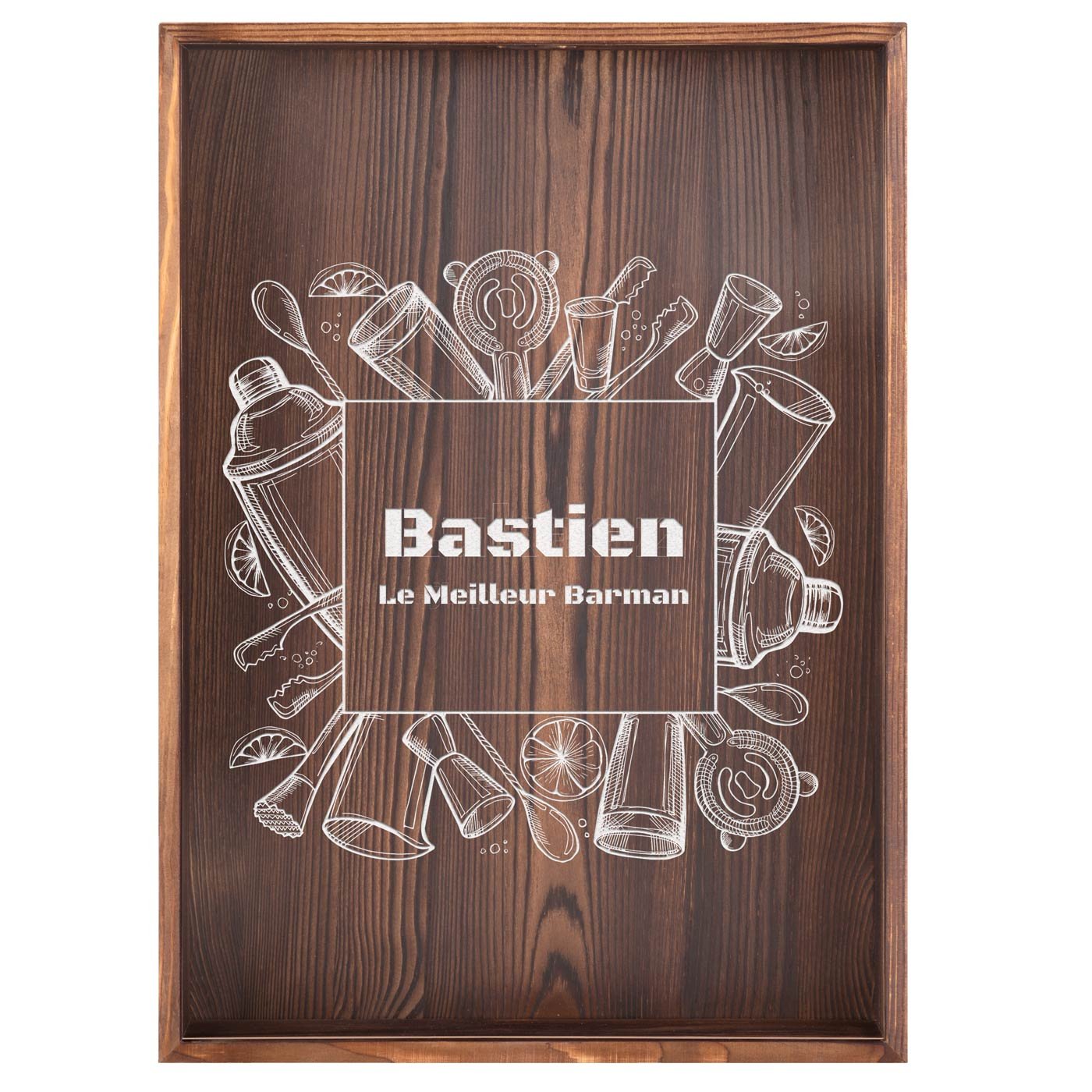 Boîte à bouchons personnalisée pour le meilleur ami