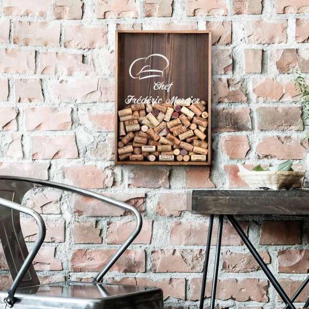 Boîte à bouchons personnalisée pour le cuisiner