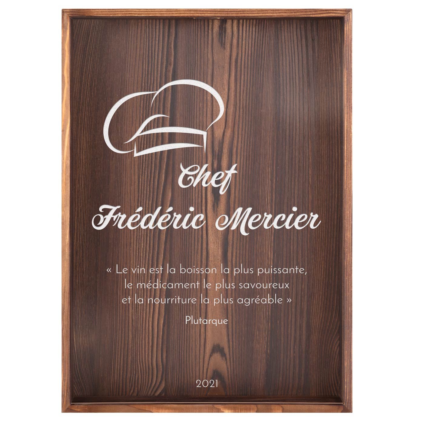 Boîte à bouchons personnalisée pour le cuisiner