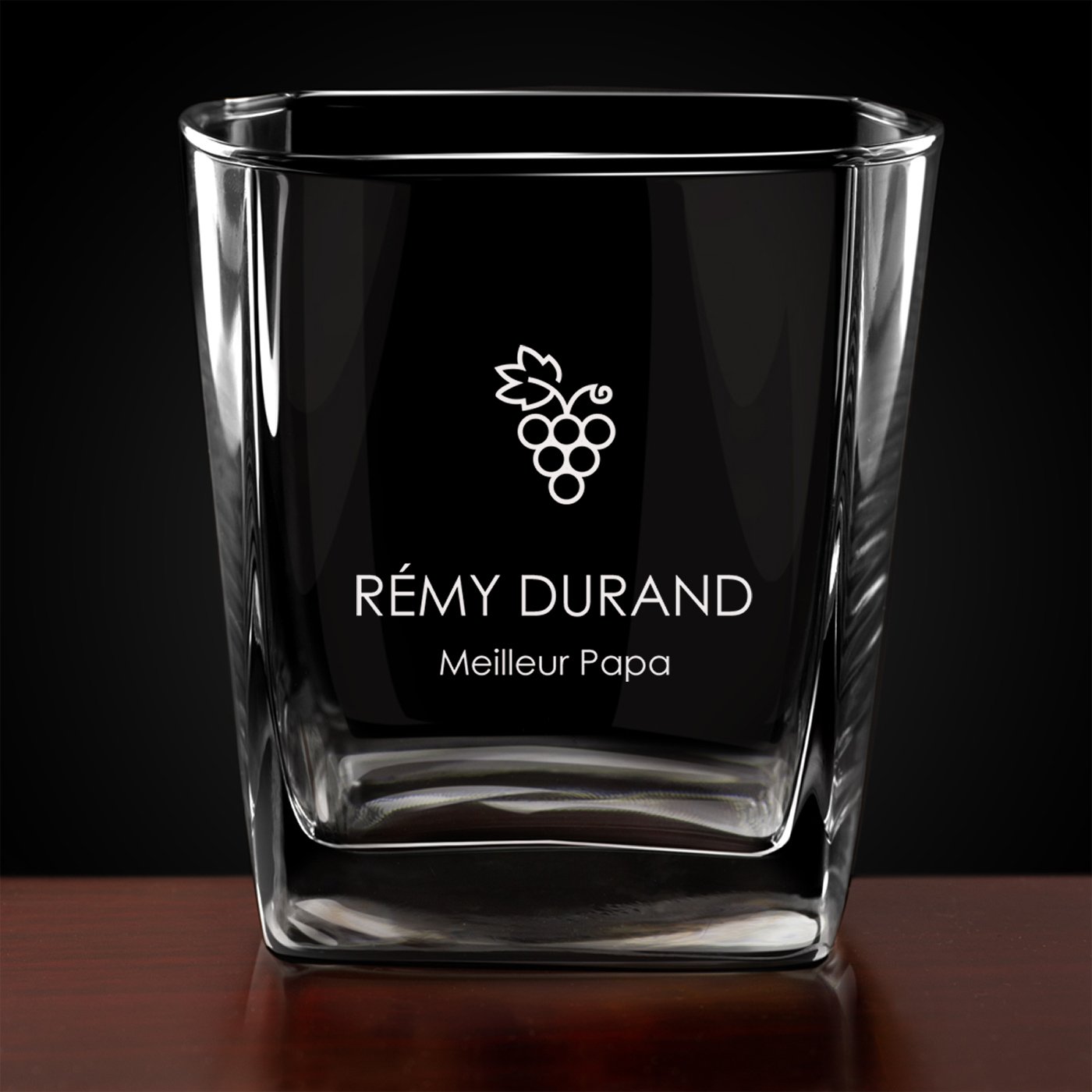 6 verres à whisky avec gravure pour anniversaire papa