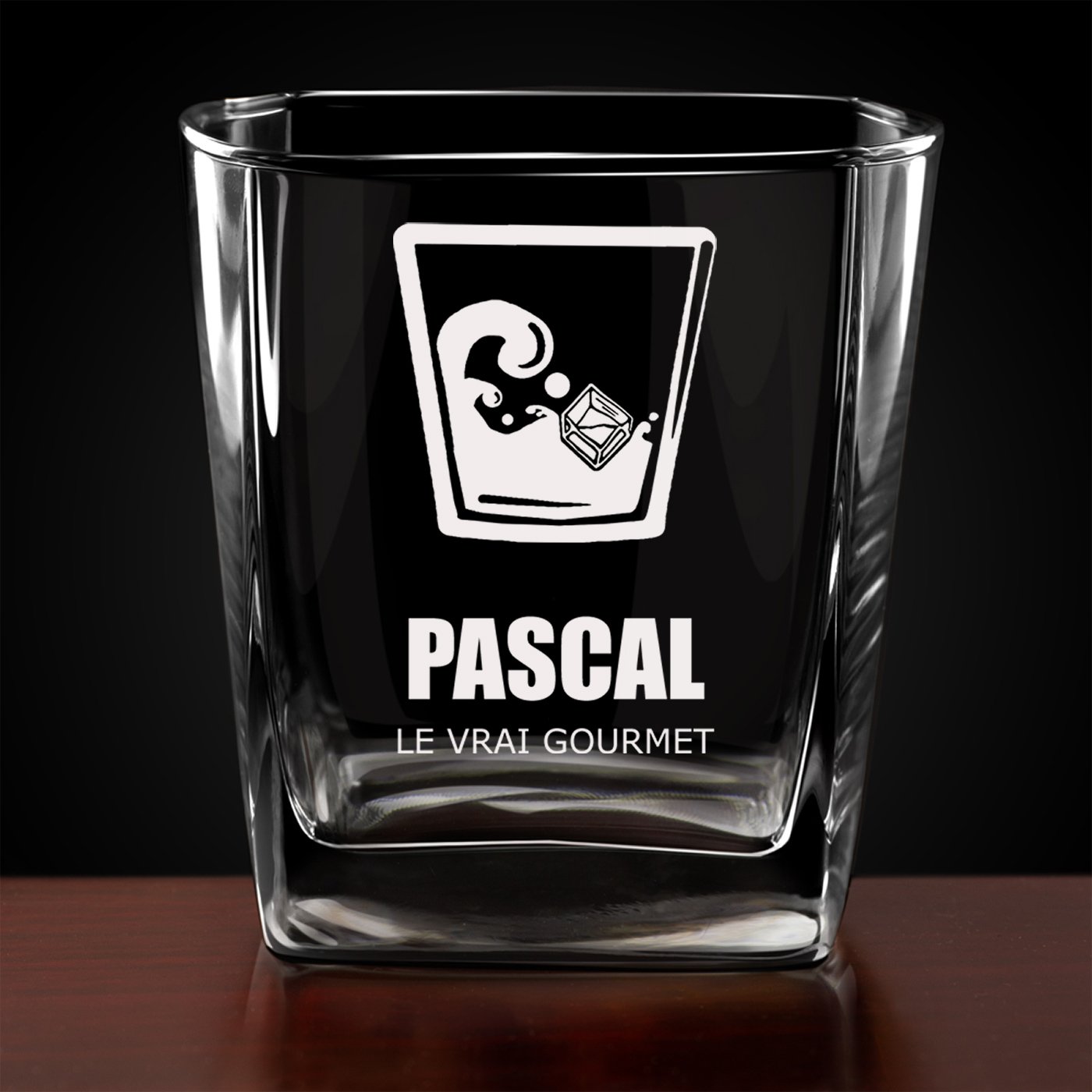 6 verres à whisky avec gravure pour l'anniversaire d'un vrai connaisseur